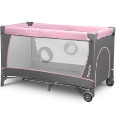 Дитячий манеж Lionelo Flower Flamingo